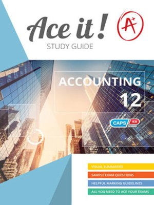 cover image of Ace It! Accounting Grade 12